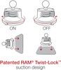 RAM Mount RAM-B-166-GOP1U