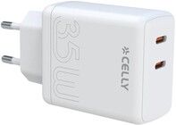 Celly PD Vegglader 2xUSB-C 35W