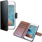 Celly Wallet Case (iPhone SE3/SE2/8/7) - Svart