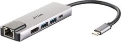 D-Link DUB-M520 5-i-1 USB-C-hub