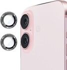 Enkay Glitter Ring Lens Protector (iPhone 16/16 Plus)