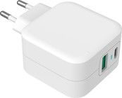 GreyLime 38W USB-C PD & USB-A QC vegglader