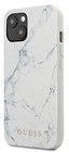 Guess Hard Case Marble (iPhone 13 Pro) - Hvit