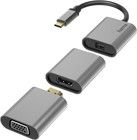 Hama USB-C 6-i-1 videoadaptersett