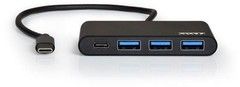 Port sign s USB-C til 3 USB-A 3.0 + 1 USB-C Hub