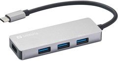 Sandberg USB-C Hub 1xUSB3.0+3x2.0 Saver