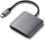 Satechi 4-ports USB-C Hub med strmforsyning