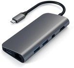 Satechi USB-C Multimedia Adapter - Gray