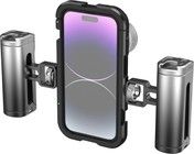 SmallRig 4076 Mobile Video Cage Kit Dobbel hndholdt (iPhone 14 Pro)