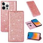 Trolsk Glitter Wallet-deksel (iPhone 15 Pro)