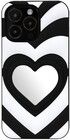 Trolsk Heart Mirror Case (iPhone 13 Pro) - Svart