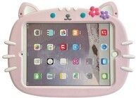 Trolsk Kids Case med stropp - Pink Cat (iPad Air 11 (2024))