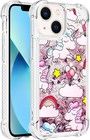 Trolsk Liquid Glitter Deksel - Unicorn (iPhone 14 Plus)