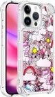 Trolsk Liquid Glitter-deksel - Unicorn (iPhone 16 Pro)