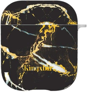 Kingxbar Apple AirPods Case - Marble