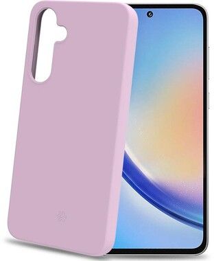 Celly Cromo Soft Rubber Case (Galaxy A35) 