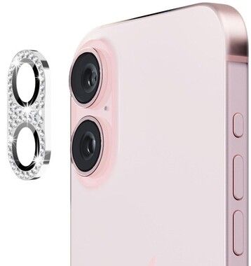 Enkay Rhinestone Camera Glass (iPhone 16/16 Plus)