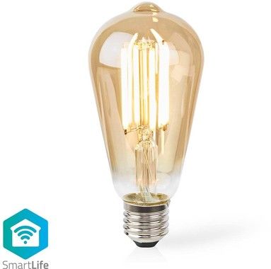 Nedis SmartLife Wi-Fi Smart LED Vintage Bulb E27 7W