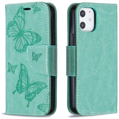 Trolsk Imprint Butterflies Wallet (iPhone 12 mini)