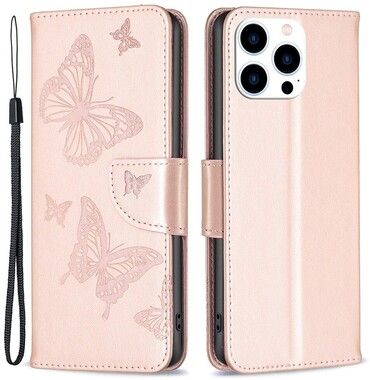 Trolsk Imprint Butterflies Wallet (iPhone 16 Pro Max)