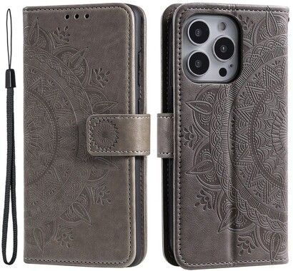 Trolsk Mandala Wallet with Strap (iPhone 16 Pro Max)