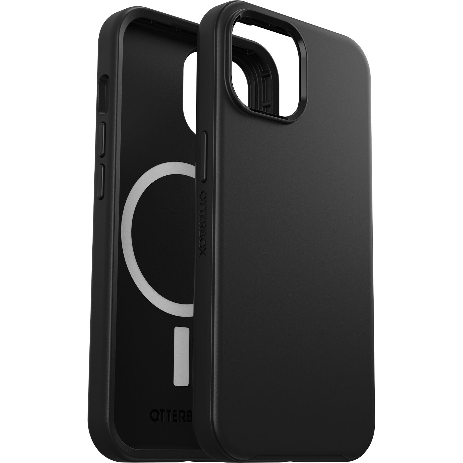 OtterBox Symmetry-deksel med MagSafe (iPhone 15 Pro) - Svart